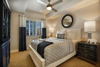 Spacious bedroom